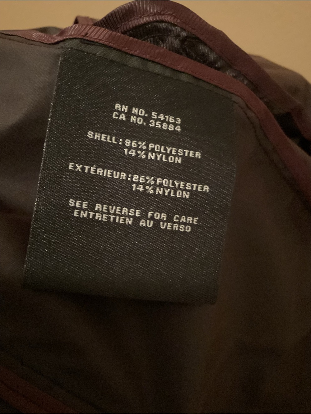 Cole Haan Signature Black Packable Rain Jacket with Pouch LIKE NEW - Picture 11 of 12